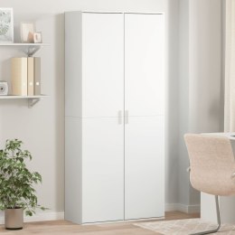  Wysoka szafka, biała, 80x35x180 cm, materiał drewnopochodny