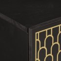VidaXL Szafki nocne, 2 szt., 40x33x46 cm, lite drewno mango