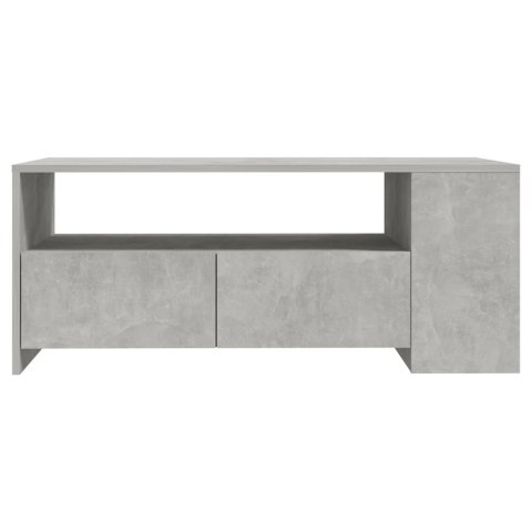 VidaXL Stolik kawowy, szarość betonu, 102x55x42 cm VidaXL Stolik kawowy, szarość betonu, 102x55x42 cm