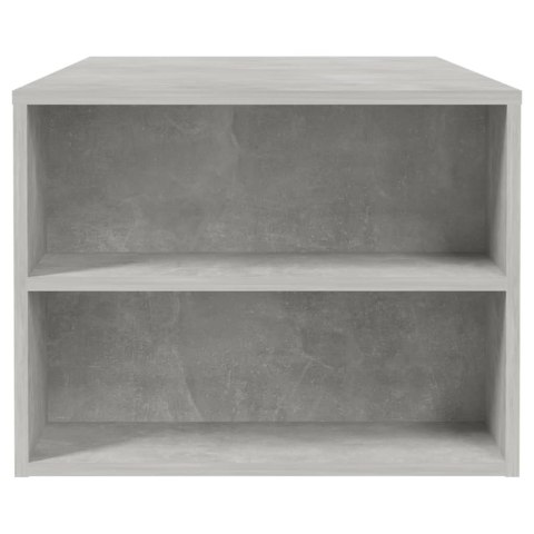 VidaXL Stolik kawowy, szarość betonu, 102x55x42 cm VidaXL Stolik kawowy, szarość betonu, 102x55x42 cm