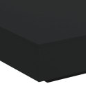 VidaXL Stolik kawowy z oświetleniem LED, czarny, 100x100x31 cm