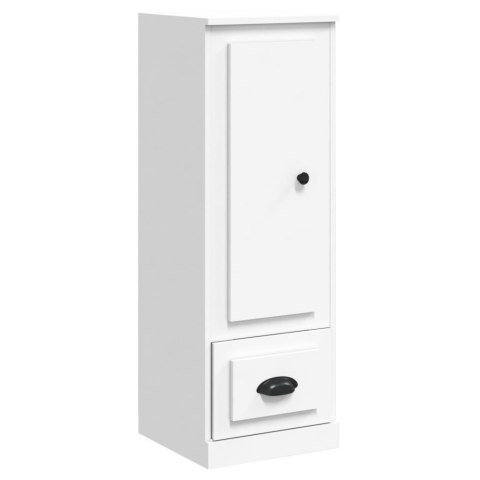VidaXL Szafka, biała, 36x35,5x103,5 cm, materiał drewnopochodny VidaXL Szafka, biała, 36x35,5x103,5 cm, materiał drewnopochodny