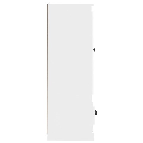 VidaXL Szafka, biała, 36x35,5x103,5 cm, materiał drewnopochodny VidaXL Szafka, biała, 36x35,5x103,5 cm, materiał drewnopochodny