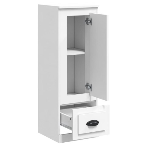 VidaXL Szafka, biała, 36x35,5x103,5 cm, materiał drewnopochodny VidaXL Szafka, biała, 36x35,5x103,5 cm, materiał drewnopochodny