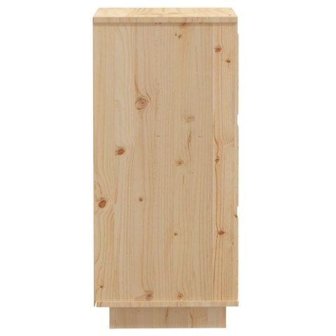 VidaXL Szafka boczna, 32x34x75 cm, lite drewno sosnowe VidaXL Szafka boczna, 32x34x75 cm, lite drewno sosnowe