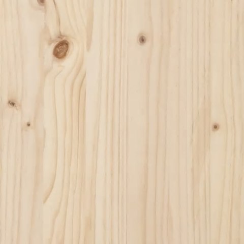 VidaXL Szafka boczna, 32x34x75 cm, lite drewno sosnowe VidaXL Szafka boczna, 32x34x75 cm, lite drewno sosnowe