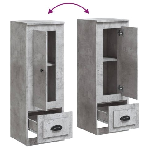 VidaXL Szafka, szarość betonu, 36x35,5x103,5 cm VidaXL Szafka, szarość betonu, 36x35,5x103,5 cm