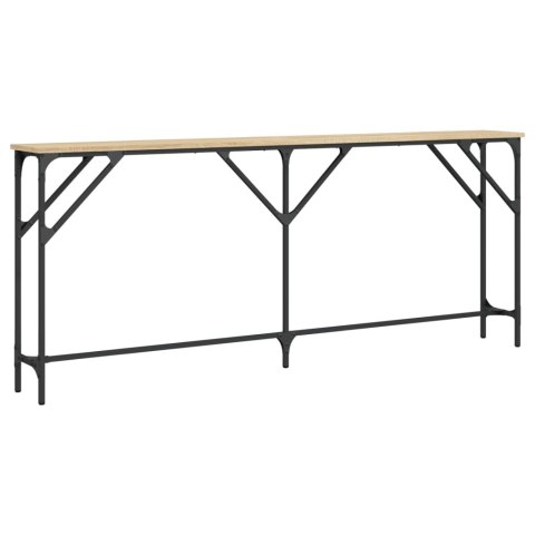 VidaXL Stolik konsolowy, dąb sonoma, 180x23x75 cm VidaXL Stolik konsolowy, dąb sonoma, 180x23x75 cm