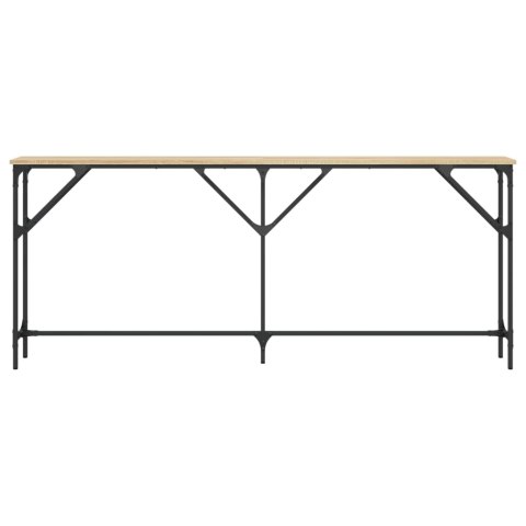 VidaXL Stolik konsolowy, dąb sonoma, 180x23x75 cm VidaXL Stolik konsolowy, dąb sonoma, 180x23x75 cm