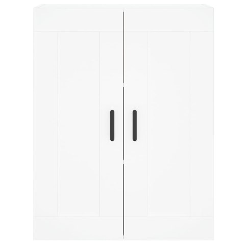 VidaXL Witrynka, biała, 69,5x34x180 cm, materiał drewnopochodny VidaXL Witrynka, biała, 69,5x34x180 cm, materiał drewnopochodny
