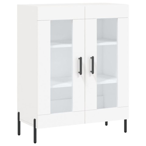 VidaXL Witrynka, biała, 69,5x34x180 cm, materiał drewnopochodny VidaXL Witrynka, biała, 69,5x34x180 cm, materiał drewnopochodny