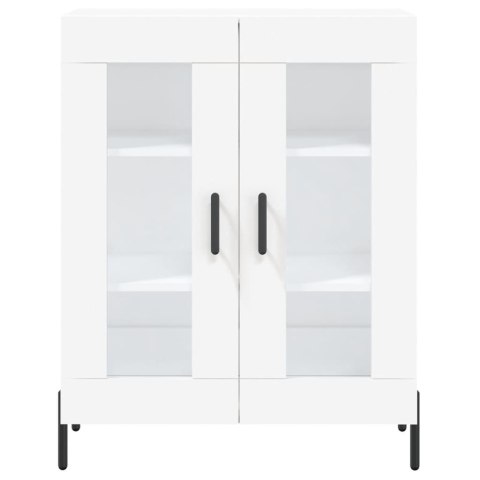 VidaXL Witrynka, biała, 69,5x34x180 cm, materiał drewnopochodny VidaXL Witrynka, biała, 69,5x34x180 cm, materiał drewnopochodny