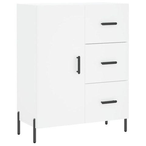 VidaXL Witrynka, biała, 69,5x34x180 cm, materiał drewnopochodny VidaXL Witrynka, biała, 69,5x34x180 cm, materiał drewnopochodny