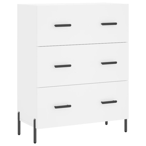 VidaXL Witrynka, biała, 69,5x34x180 cm, materiał drewnopochodny VidaXL Witrynka, biała, 69,5x34x180 cm, materiał drewnopochodny