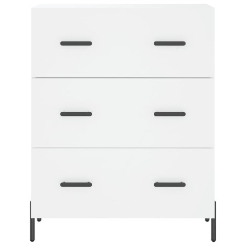 VidaXL Witrynka, biała, 69,5x34x180 cm, materiał drewnopochodny VidaXL Witrynka, biała, 69,5x34x180 cm, materiał drewnopochodny