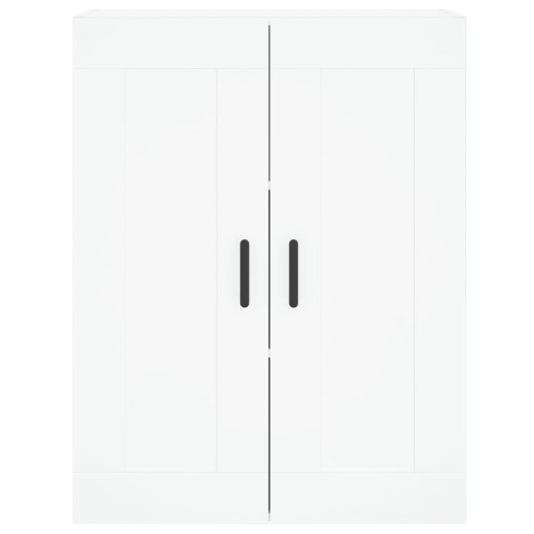 VidaXL Witrynka, biała, 69,5x34x180 cm, materiał drewnopochodny VidaXL Witrynka, biała, 69,5x34x180 cm, materiał drewnopochodny