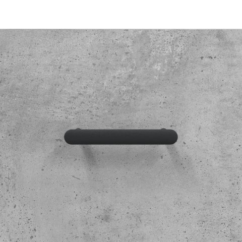 VidaXL Witrynka, szarość betonu 69,5x34x180 cm materiał drewnopochodny VidaXL Witrynka, szarość betonu 69,5x34x180 cm materiał drewnopochodny