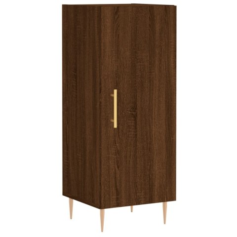 VidaXL Szafka, brązowy dąb, 34,5x34x90 cm, materiał drewnopochodny VidaXL Szafka, brązowy dąb, 34,5x34x90 cm, materiał drewnopochodny