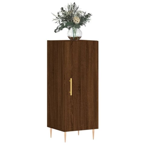 VidaXL Szafka, brązowy dąb, 34,5x34x90 cm, materiał drewnopochodny VidaXL Szafka, brązowy dąb, 34,5x34x90 cm, materiał drewnopochodny
