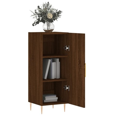 VidaXL Szafka, brązowy dąb, 34,5x34x90 cm, materiał drewnopochodny VidaXL Szafka, brązowy dąb, 34,5x34x90 cm, materiał drewnopochodny