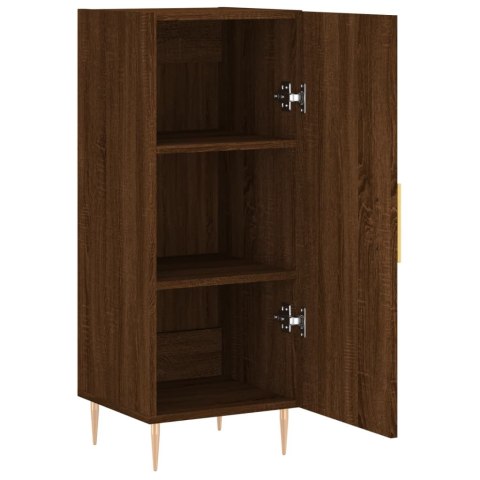 VidaXL Szafka, brązowy dąb, 34,5x34x90 cm, materiał drewnopochodny VidaXL Szafka, brązowy dąb, 34,5x34x90 cm, materiał drewnopochodny
