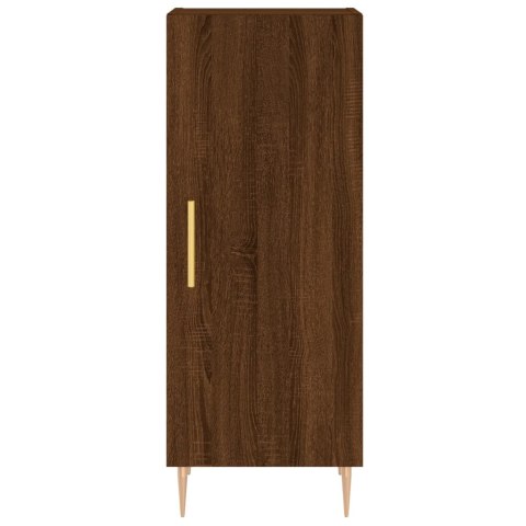 VidaXL Szafka, brązowy dąb, 34,5x34x90 cm, materiał drewnopochodny VidaXL Szafka, brązowy dąb, 34,5x34x90 cm, materiał drewnopochodny