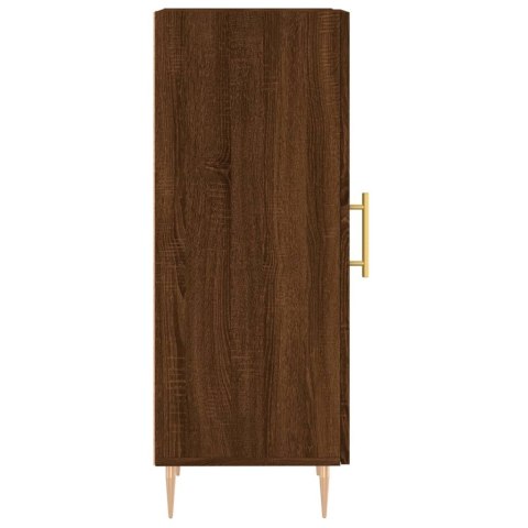 VidaXL Szafka, brązowy dąb, 34,5x34x90 cm, materiał drewnopochodny VidaXL Szafka, brązowy dąb, 34,5x34x90 cm, materiał drewnopochodny