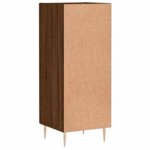 VidaXL Szafka, brązowy dąb, 34,5x34x90 cm, materiał drewnopochodny VidaXL Szafka, brązowy dąb, 34,5x34x90 cm, materiał drewnopochodny