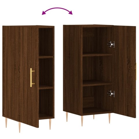 VidaXL Szafka, brązowy dąb, 34,5x34x90 cm, materiał drewnopochodny VidaXL Szafka, brązowy dąb, 34,5x34x90 cm, materiał drewnopochodny