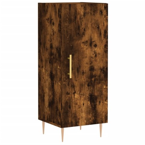 VidaXL Szafka, przydymiony dąb, 34,5x34x90 cm, materiał drewnopochodny VidaXL Szafka, przydymiony dąb, 34,5x34x90 cm, materiał drewnopochodny