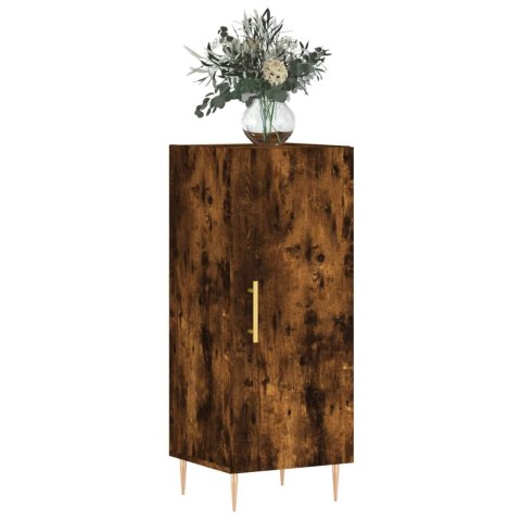 VidaXL Szafka, przydymiony dąb, 34,5x34x90 cm, materiał drewnopochodny VidaXL Szafka, przydymiony dąb, 34,5x34x90 cm, materiał drewnopochodny