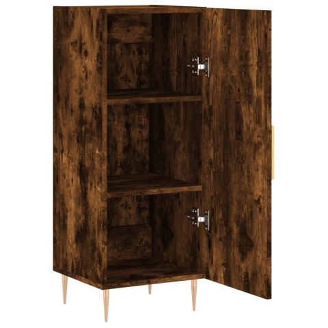 VidaXL Szafka, przydymiony dąb, 34,5x34x90 cm, materiał drewnopochodny VidaXL Szafka, przydymiony dąb, 34,5x34x90 cm, materiał drewnopochodny