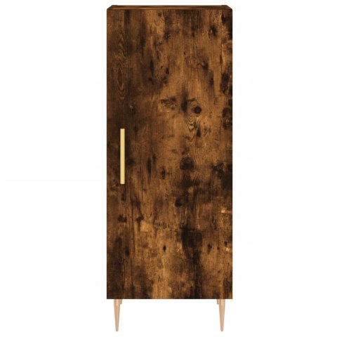 VidaXL Szafka, przydymiony dąb, 34,5x34x90 cm, materiał drewnopochodny VidaXL Szafka, przydymiony dąb, 34,5x34x90 cm, materiał drewnopochodny
