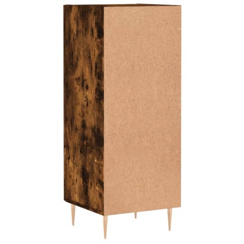 VidaXL Szafka, przydymiony dąb, 34,5x34x90 cm, materiał drewnopochodny VidaXL Szafka, przydymiony dąb, 34,5x34x90 cm, materiał drewnopochodny
