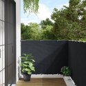  Osłona na ogrodzenie, antracytowa, 400x120 cm, PVC