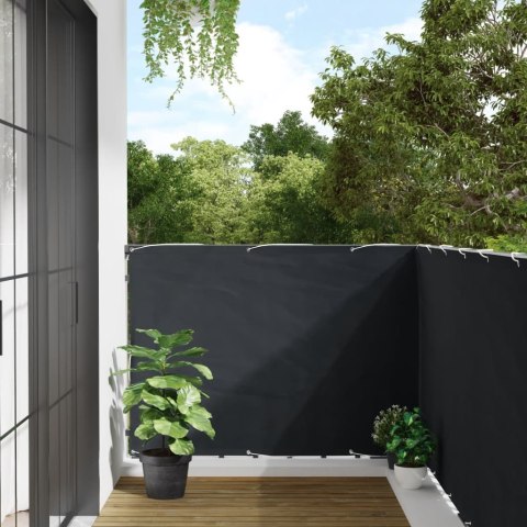  Osłona na ogrodzenie, antracytowa, 400x120 cm, PVC