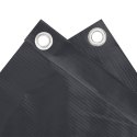  Osłona na ogrodzenie, antracytowa, 400x120 cm, PVC