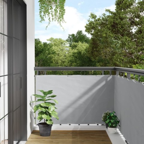  Osłona na ogrodzenie, szara, 600x90 m, PVC