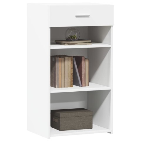 VidaXL Szafka, biała, 50x42,5x93 cm, materiał drewnopochodny VidaXL Szafka, biała, 50x42,5x93 cm, materiał drewnopochodny