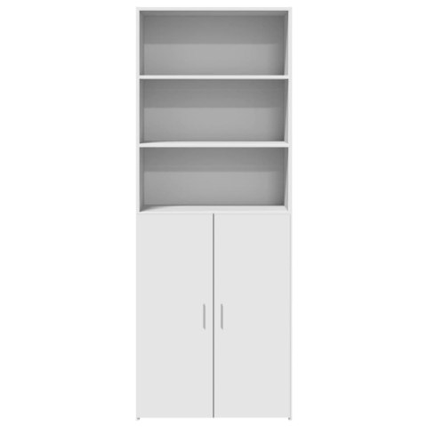 VidaXL Wysoka szafka, biała, 70x42,5x185 cm, materiał drewnopochodny VidaXL Wysoka szafka, biała, 70x42,5x185 cm, materiał drewnopochodny