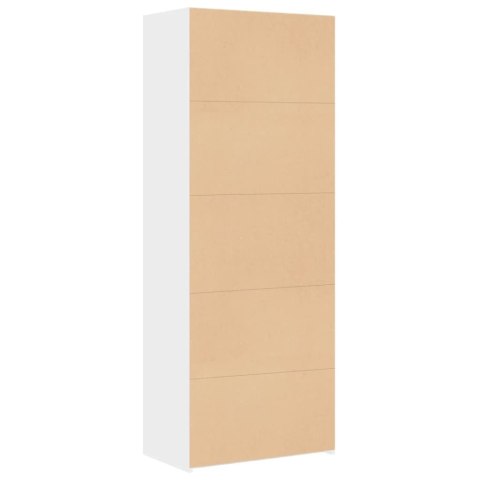 VidaXL Wysoka szafka, biała, 70x42,5x185 cm, materiał drewnopochodny VidaXL Wysoka szafka, biała, 70x42,5x185 cm, materiał drewnopochodny