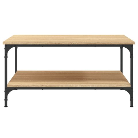 VidaXL Stolik kawowy, kolor dąb sonoma, 80x80x40 cm VidaXL Stolik kawowy, kolor dąb sonoma, 80x80x40 cm