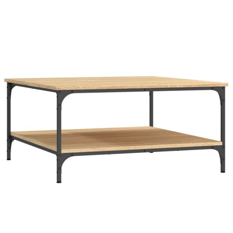 VidaXL Stolik kawowy, kolor dąb sonoma, 80x80x40 cm VidaXL Stolik kawowy, kolor dąb sonoma, 80x80x40 cm