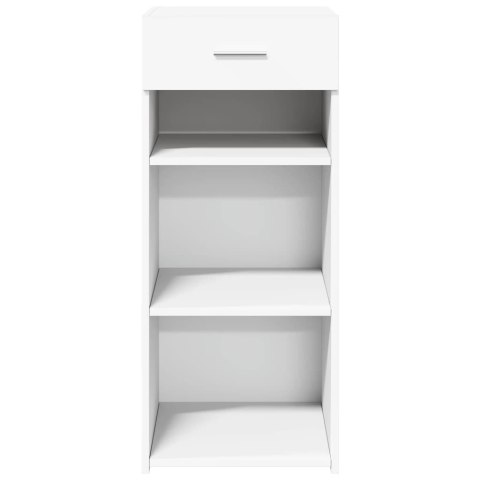 VidaXL Szafka, biała, 40x42,5x93 cm, materiał drewnopochodny VidaXL Szafka, biała, 40x42,5x93 cm, materiał drewnopochodny