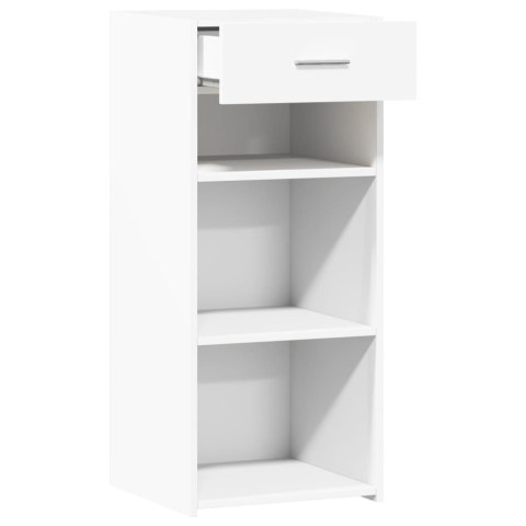 VidaXL Szafka, biała, 40x42,5x93 cm, materiał drewnopochodny VidaXL Szafka, biała, 40x42,5x93 cm, materiał drewnopochodny