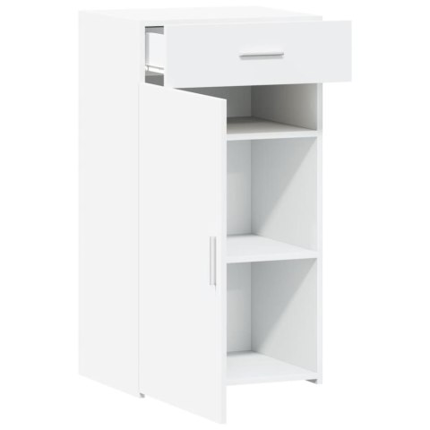 Szafka, biała, 50x42,5x93 cm, materiał drewnopochodny Szafka, biała, 50x42,5x93 cm, materiał drewnopochodny