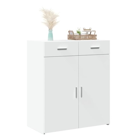 VidaXL Szafka, biała, 80x42,5x93 cm, materiał drewnopochodny VidaXL Szafka, biała, 80x42,5x93 cm, materiał drewnopochodny