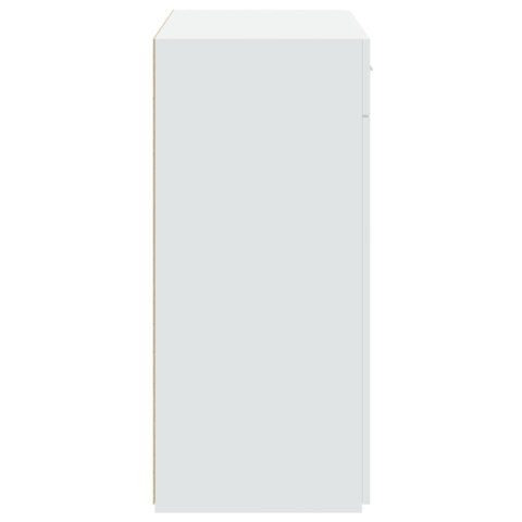 VidaXL Szafka, biała, 80x42,5x93 cm, materiał drewnopochodny VidaXL Szafka, biała, 80x42,5x93 cm, materiał drewnopochodny