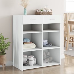 VidaXL Szafka, biała, 80x42,5x93 cm, materiał drewnopochodny