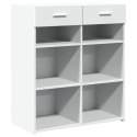 VidaXL Szafka, biała, 80x42,5x93 cm, materiał drewnopochodny